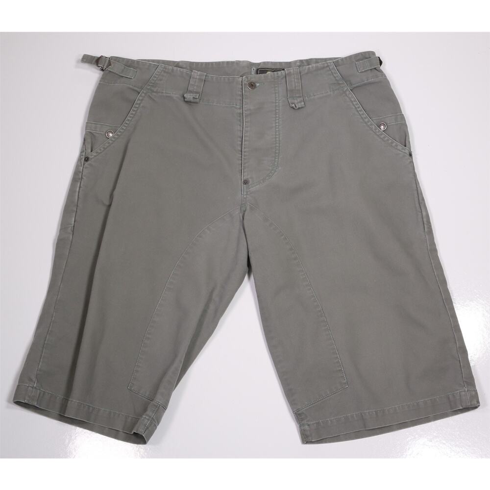 Sharpeye London Olive Cotton Baggy Shorts Y2k 90s Japanese XL